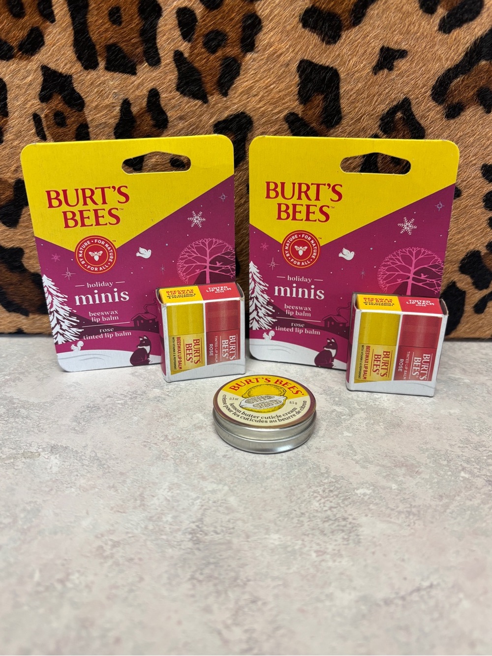 New Burt’s Bees Skincare and Lip Care Bundle - Great for Gift Baskets/Stockings